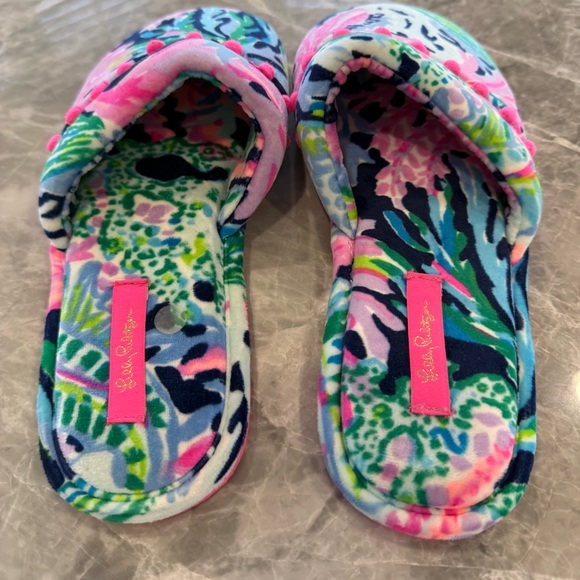 Lilly Pulitzer Multicolor Patterned Slippers - Picture 3 of 4